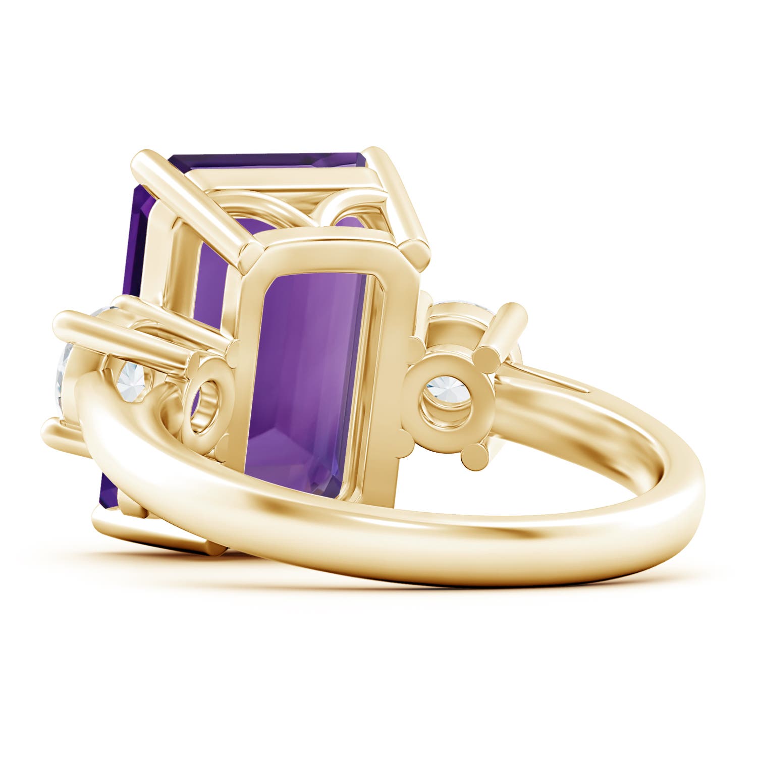 AAAA - Amethyst / 7.3 CT / 14 KT Yellow Gold