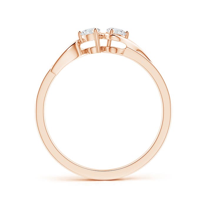 G, VS2 / 0.3 CT / 14 KT Rose Gold