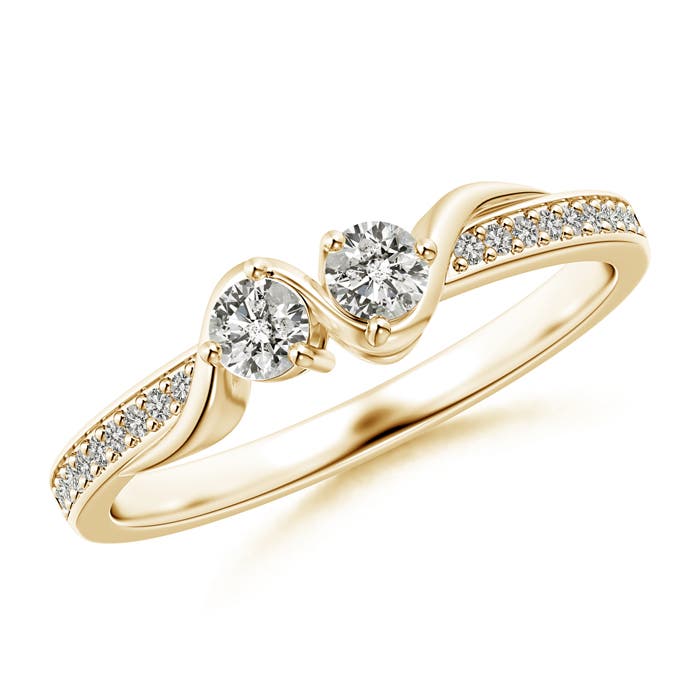 K, I3 / 0.3 CT / 14 KT Yellow Gold