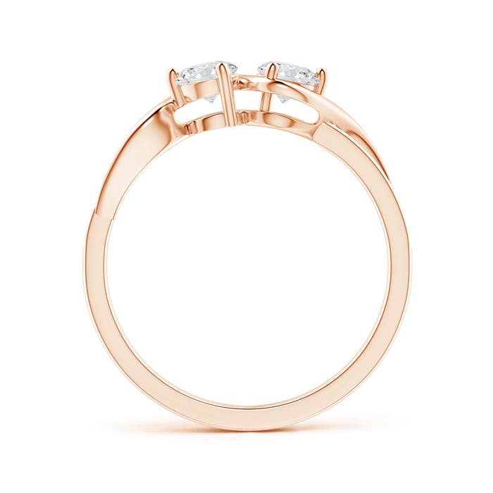 G, VS2 / 0.54 CT / 14 KT Rose Gold