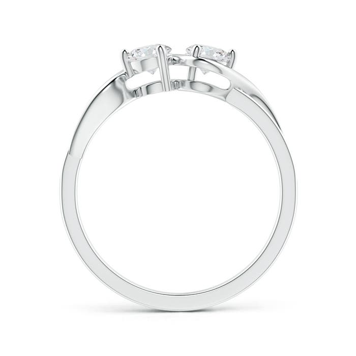 G, VS2 / 0.54 CT / 14 KT White Gold