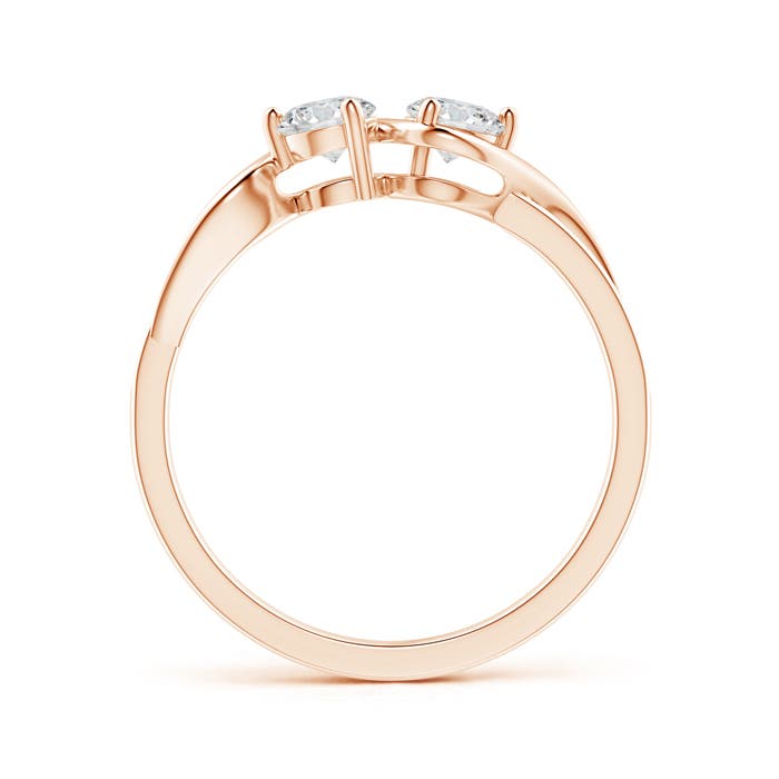 H, SI2 / 0.54 CT / 14 KT Rose Gold