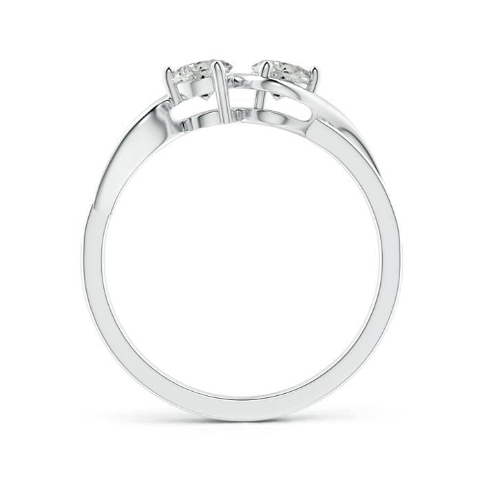 K, I3 / 0.54 CT / 14 KT White Gold