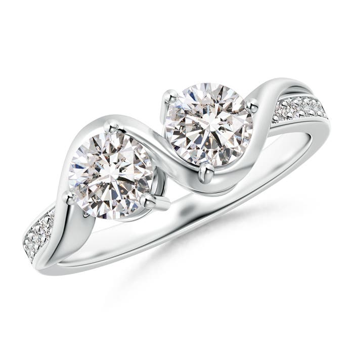 I-J, I1-I2 / 1.02 CT / 14 KT White Gold