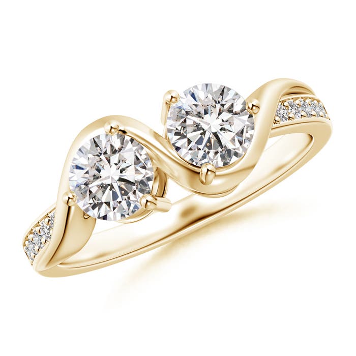 I-J, I1-I2 / 1.02 CT / 14 KT Yellow Gold