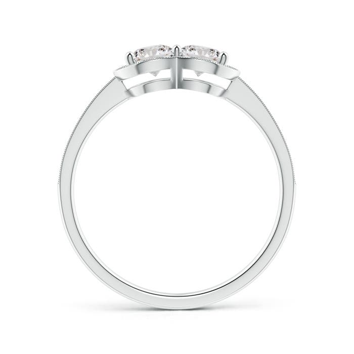 I-J, I1-I2 / 0.72 CT / 14 KT White Gold