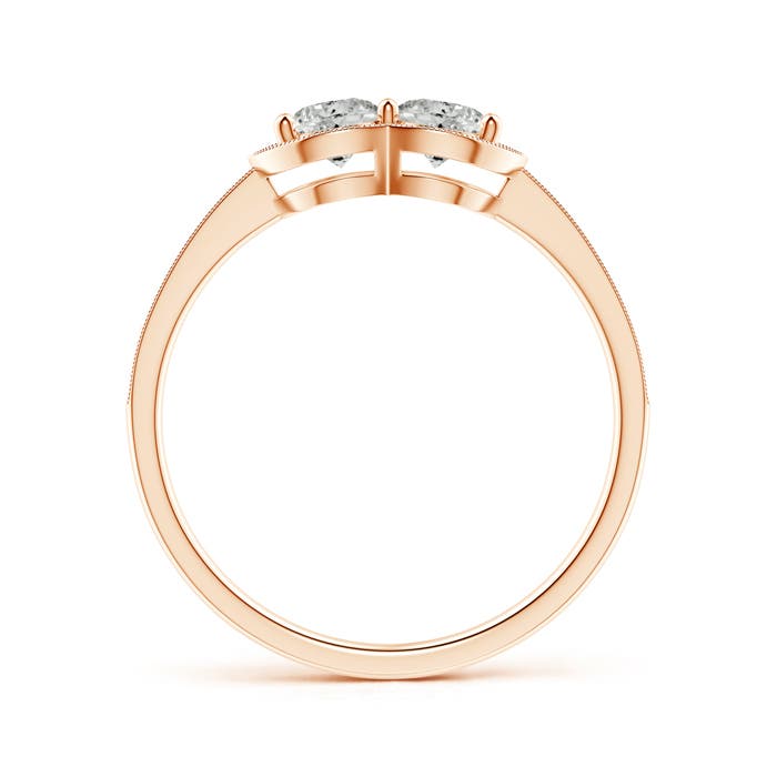 K, I3 / 0.72 CT / 14 KT Rose Gold