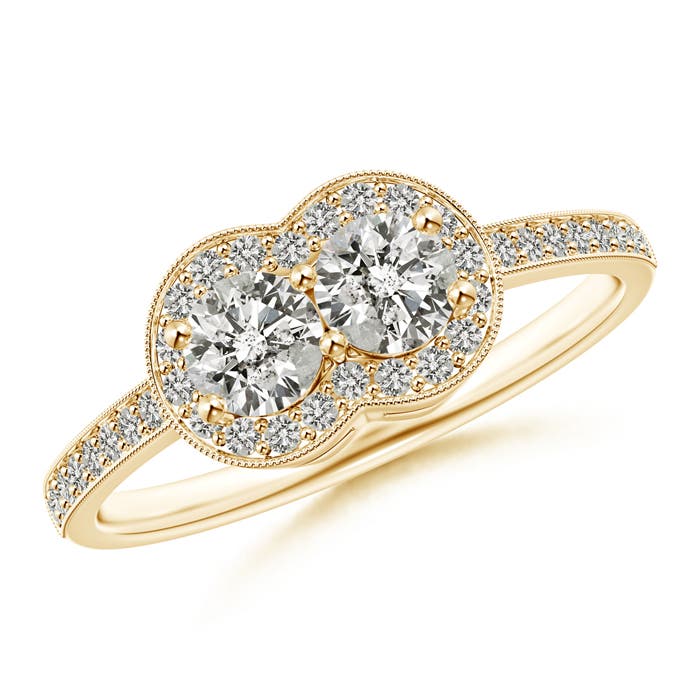 K, I3 / 0.72 CT / 14 KT Yellow Gold