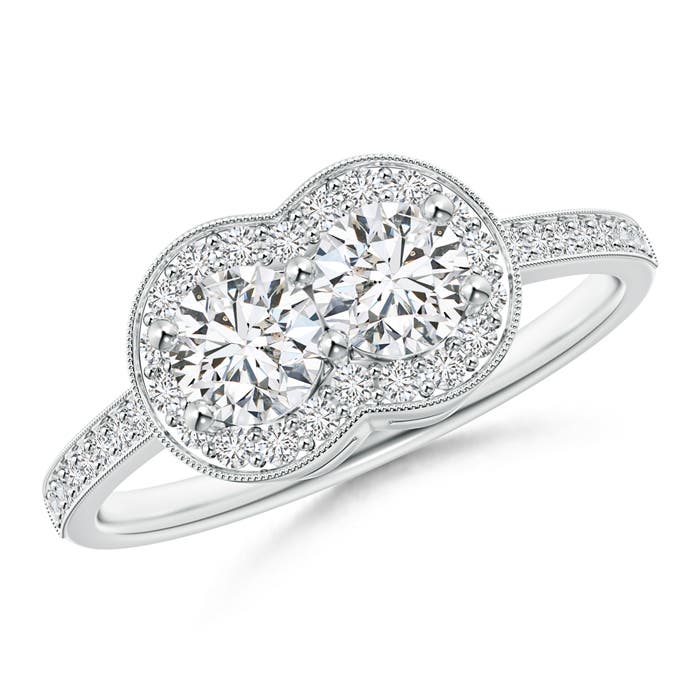 H, SI2 / 0.96 CT / 14 KT White Gold