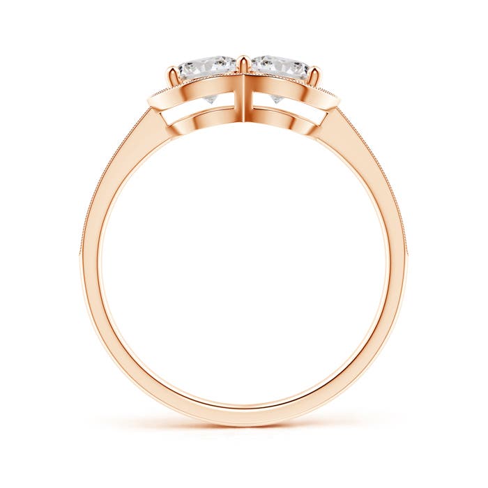 I-J, I1-I2 / 0.96 CT / 14 KT Rose Gold