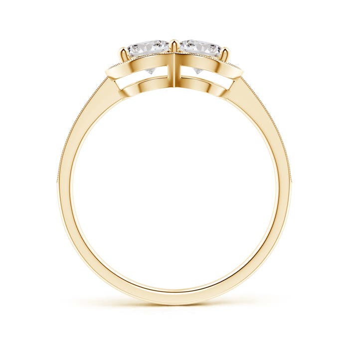 I-J, I1-I2 / 0.96 CT / 14 KT Yellow Gold