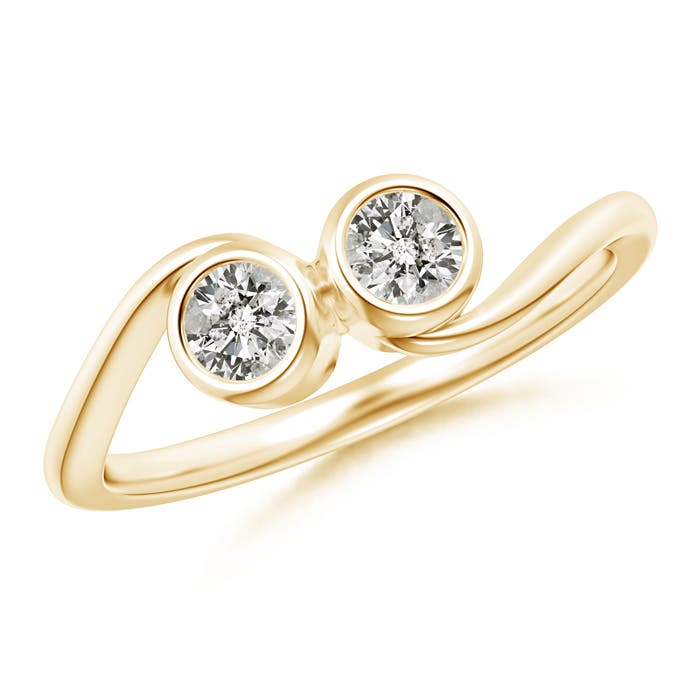 K, I3 / 0.36 CT / 14 KT Yellow Gold