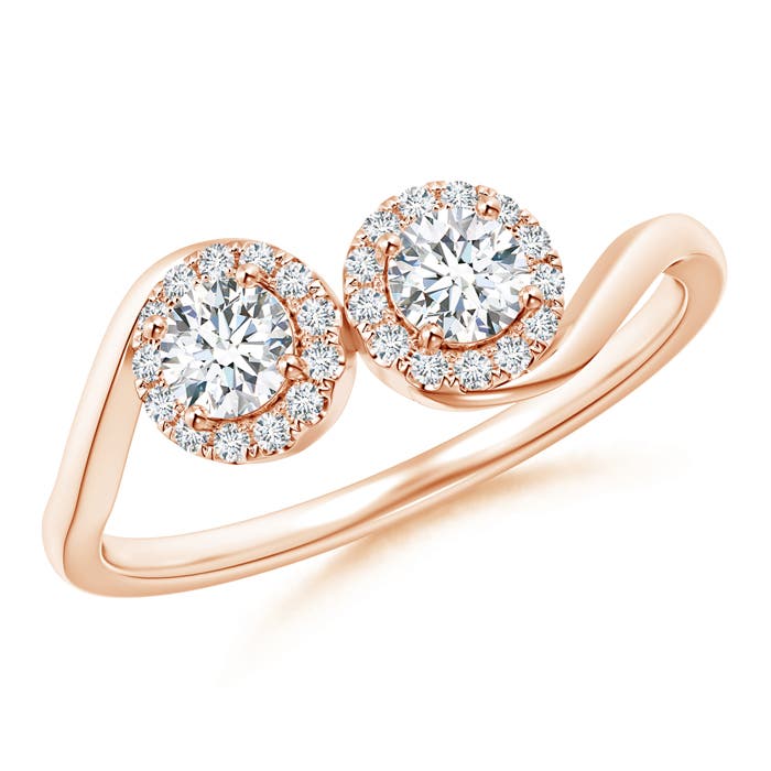 G, VS2 / 0.48 CT / 14 KT Rose Gold