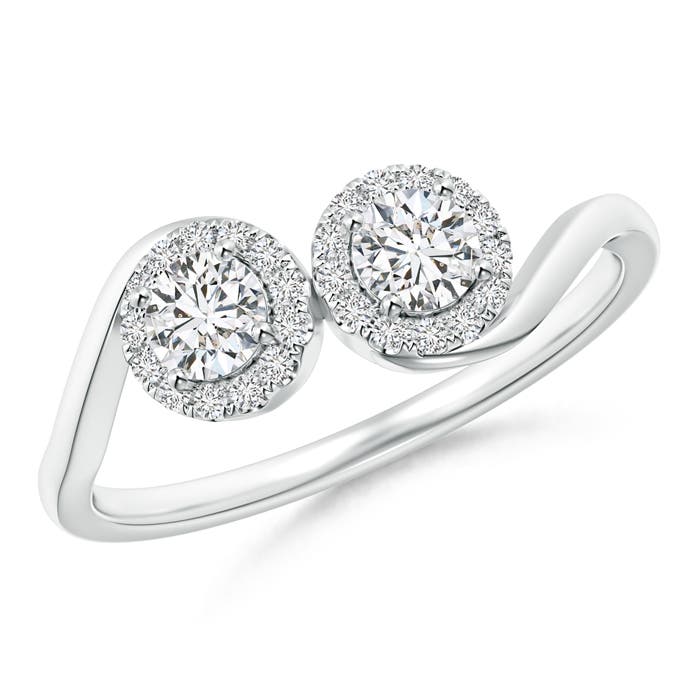 H, SI2 / 0.48 CT / 14 KT White Gold