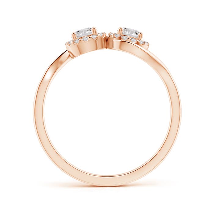 I-J, I1-I2 / 0.48 CT / 14 KT Rose Gold