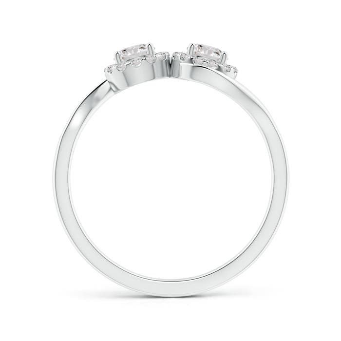 I-J, I1-I2 / 0.48 CT / 14 KT White Gold