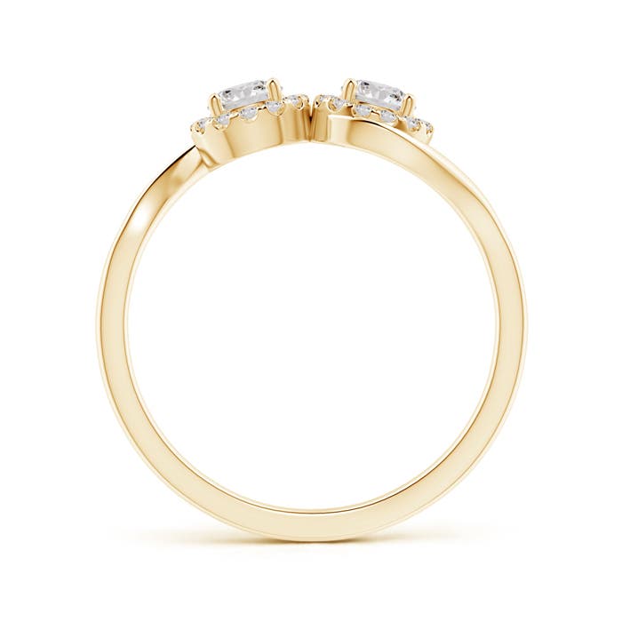 I-J, I1-I2 / 0.48 CT / 14 KT Yellow Gold