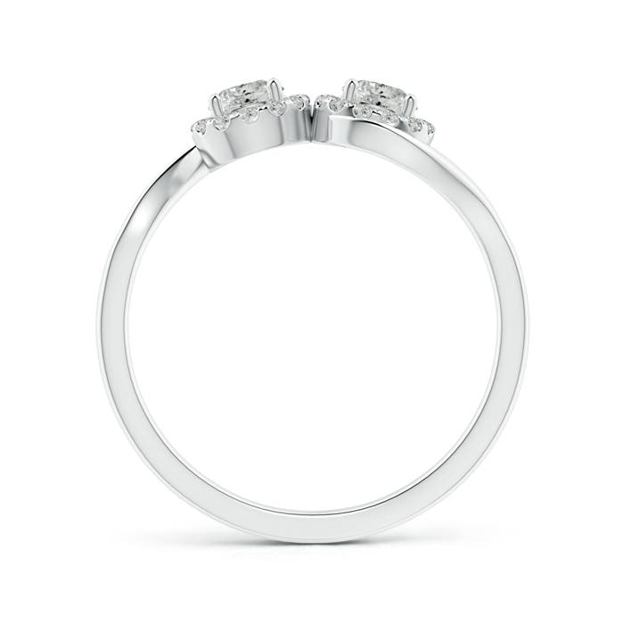 K, I3 / 0.48 CT / 14 KT White Gold