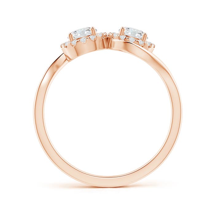 G, VS2 / 0.67 CT / 14 KT Rose Gold