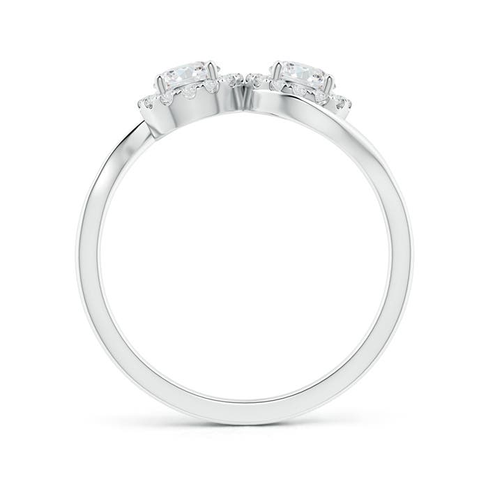 G, VS2 / 0.67 CT / 14 KT White Gold