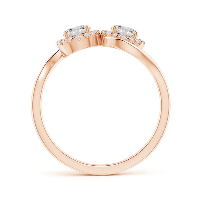 I-J, I1-I2 / 0.67 CT / 14 KT Rose Gold