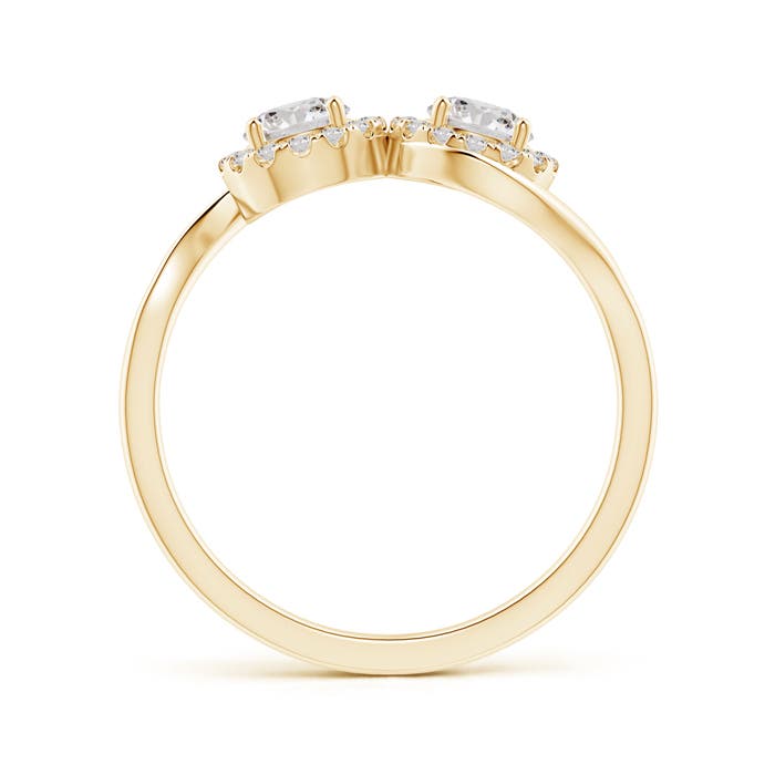 I-J, I1-I2 / 0.67 CT / 14 KT Yellow Gold