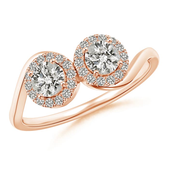 K, I3 / 0.67 CT / 14 KT Rose Gold