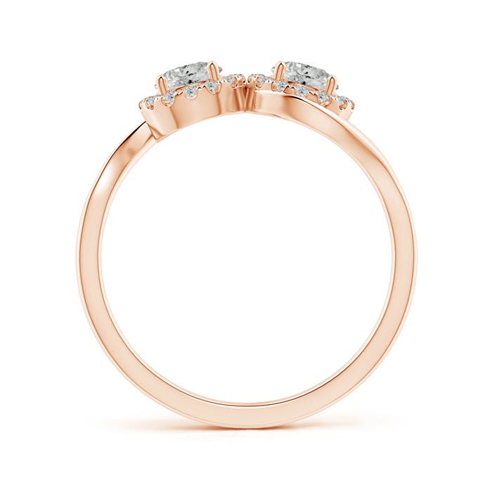 K, I3 / 0.67 CT / 14 KT Rose Gold