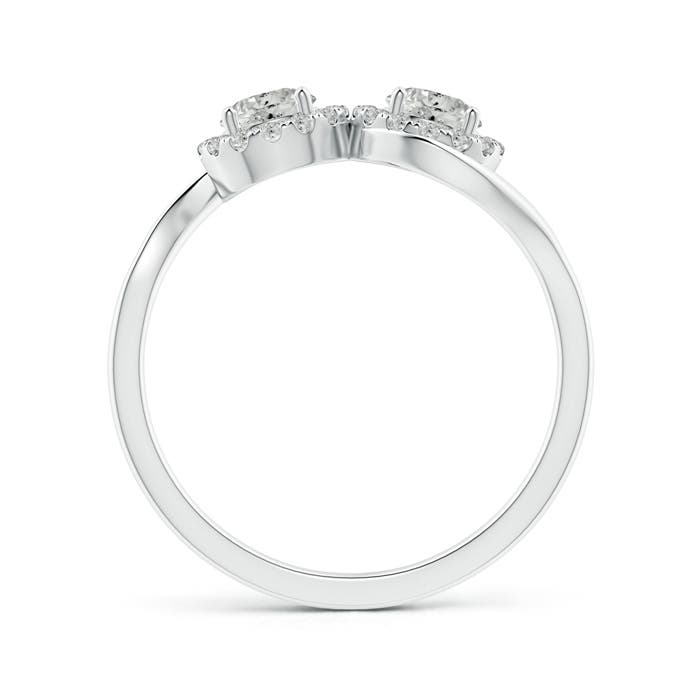 K, I3 / 0.67 CT / 14 KT White Gold