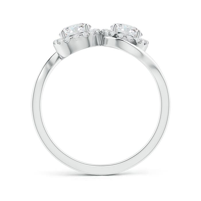 G, VS2 / 0.98 CT / 14 KT White Gold