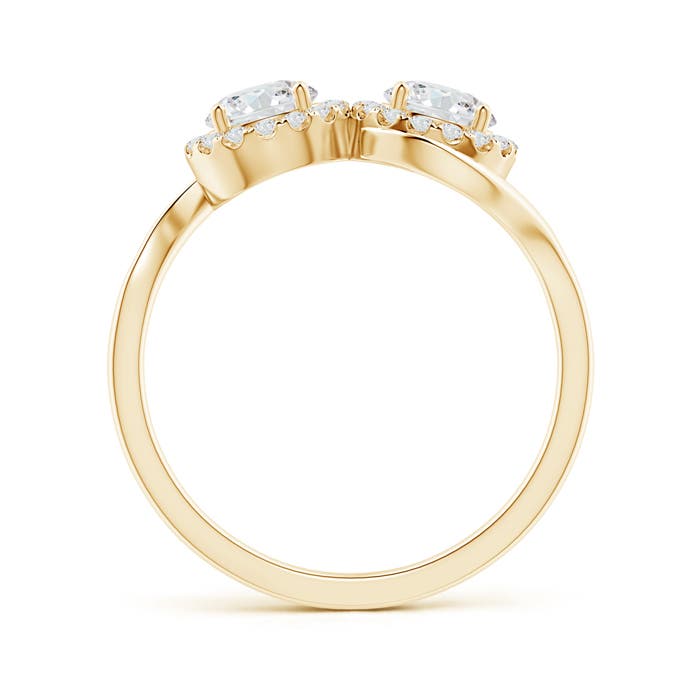 G, VS2 / 0.98 CT / 14 KT Yellow Gold