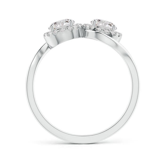 I-J, I1-I2 / 0.98 CT / 14 KT White Gold