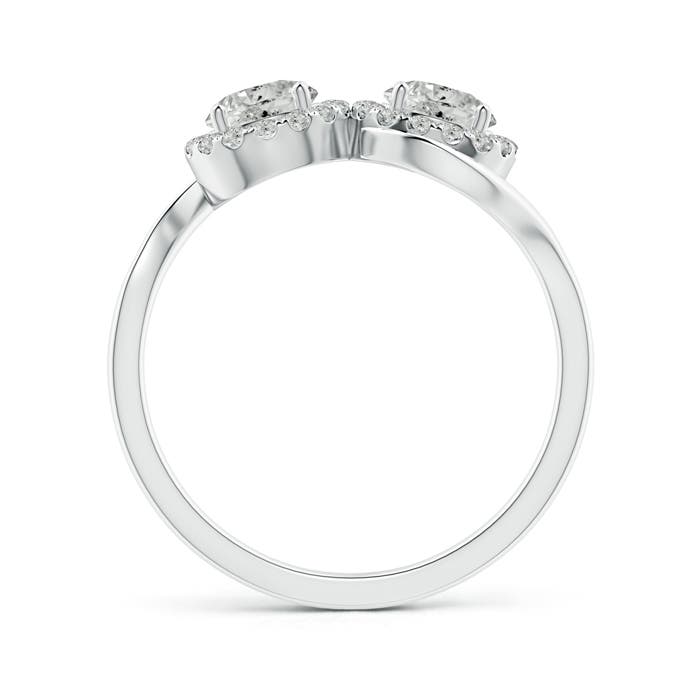 K, I3 / 0.98 CT / 14 KT White Gold