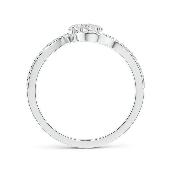 H, SI2 / 0.53 CT / 14 KT White Gold