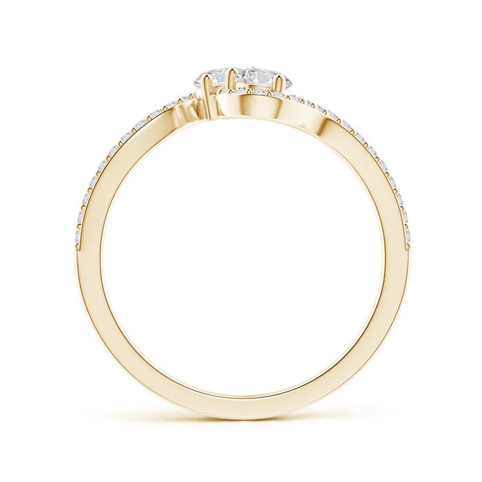 H, SI2 / 0.53 CT / 14 KT Yellow Gold