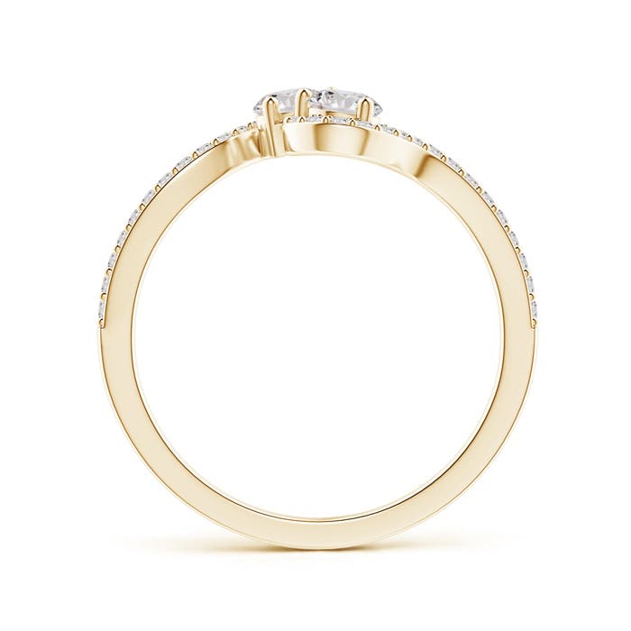 I-J, I1-I2 / 0.53 CT / 14 KT Yellow Gold