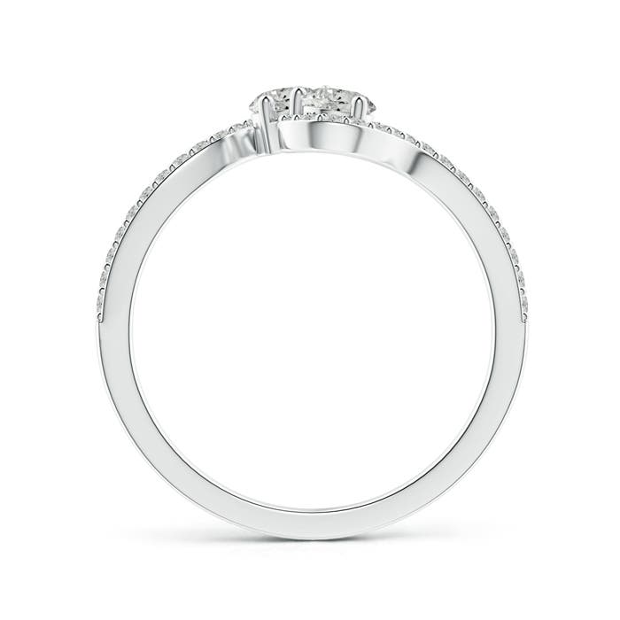 K, I3 / 0.53 CT / 14 KT White Gold