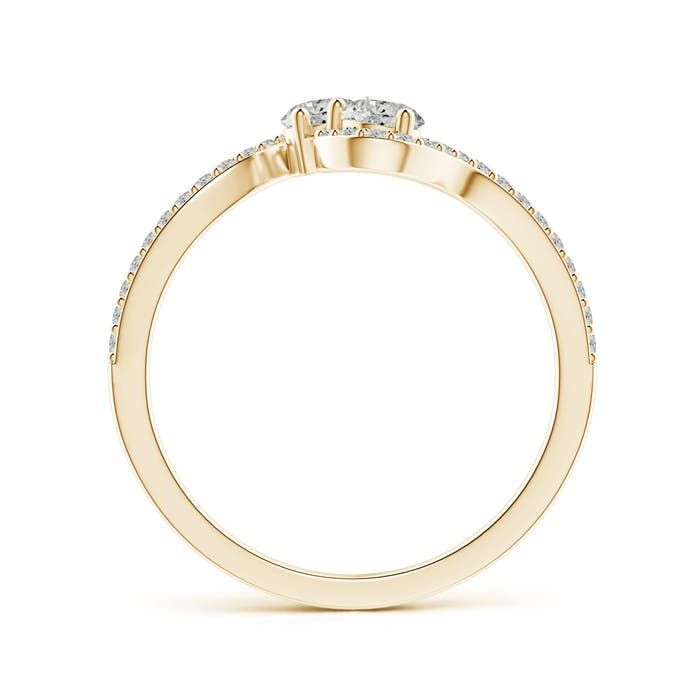 K, I3 / 0.53 CT / 14 KT Yellow Gold