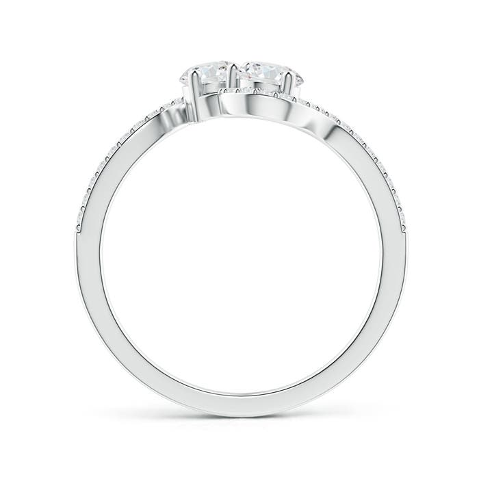 G, VS2 / 0.77 CT / 14 KT White Gold