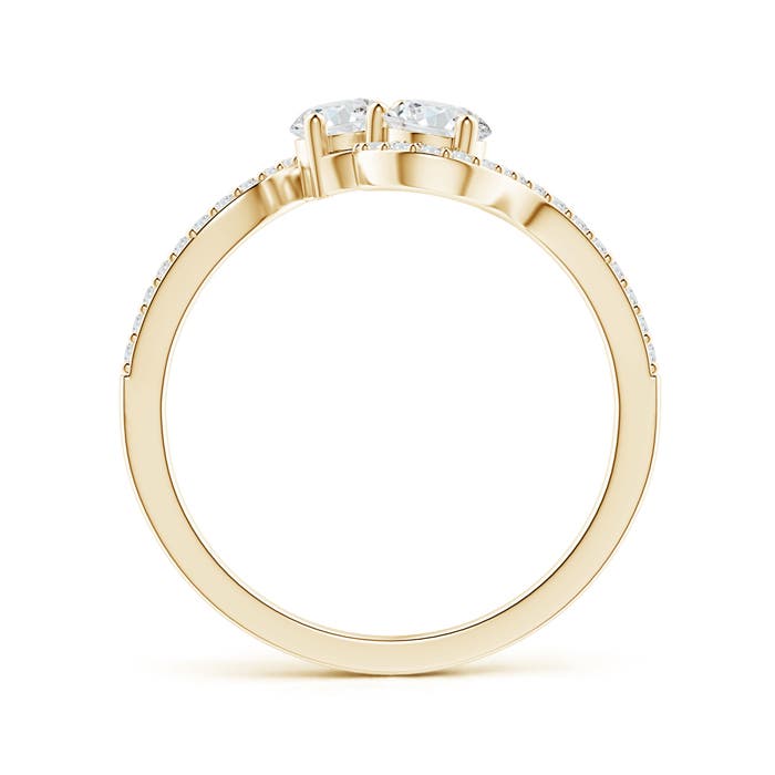 G, VS2 / 0.77 CT / 14 KT Yellow Gold