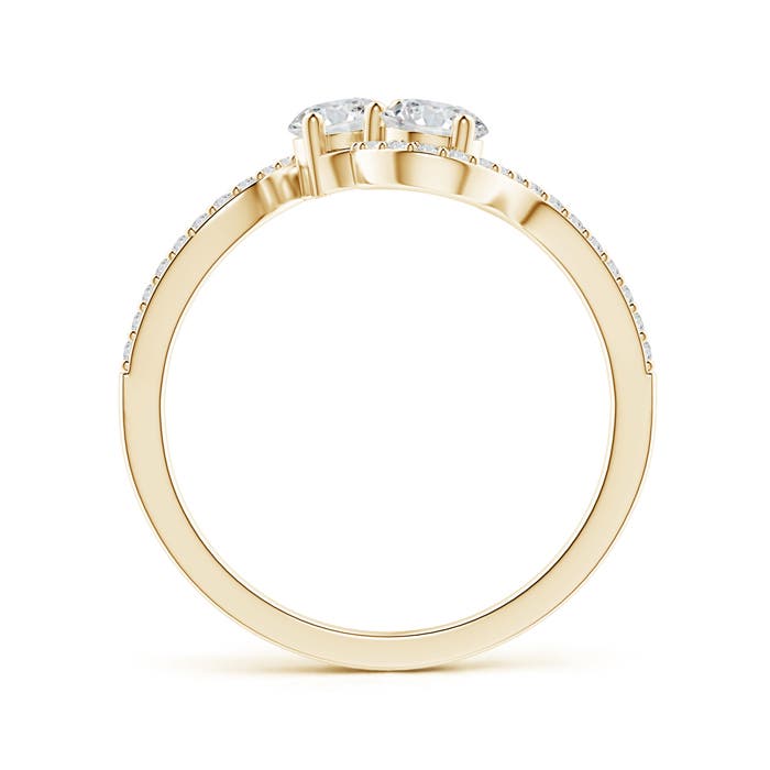 H, SI2 / 0.77 CT / 14 KT Yellow Gold