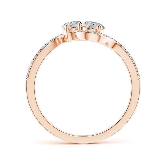 K, I3 / 0.77 CT / 14 KT Rose Gold