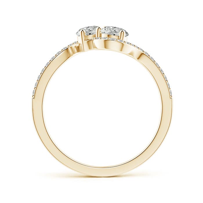 K, I3 / 0.77 CT / 14 KT Yellow Gold