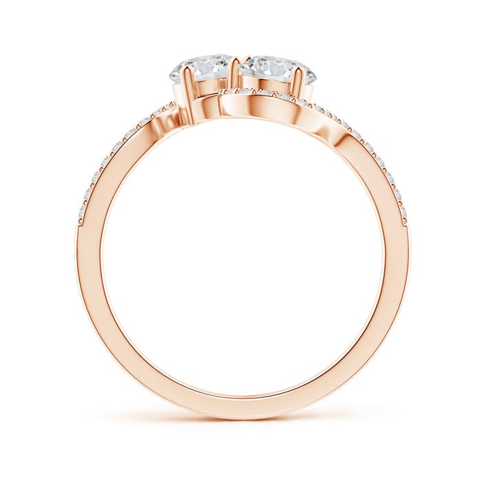 H, SI2 / 1.03 CT / 14 KT Rose Gold