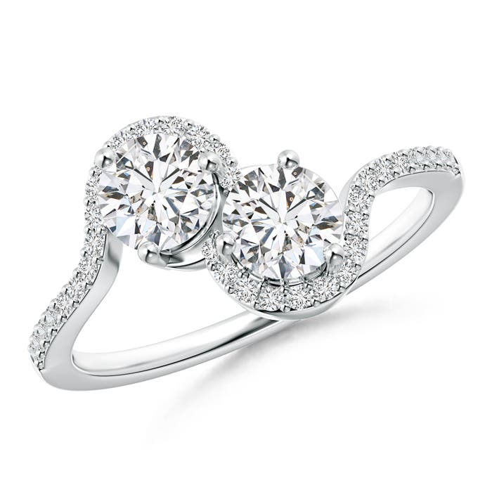 H, SI2 / 1.03 CT / 14 KT White Gold