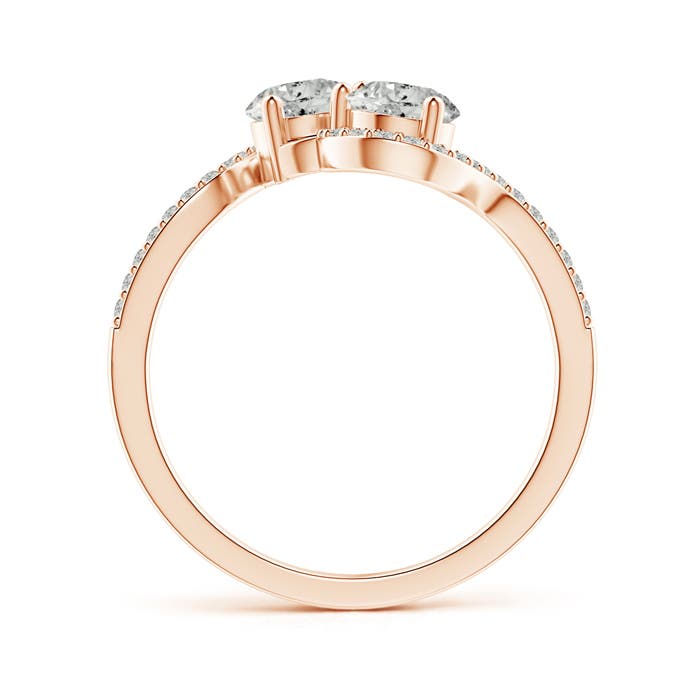 K, I3 / 1.03 CT / 14 KT Rose Gold