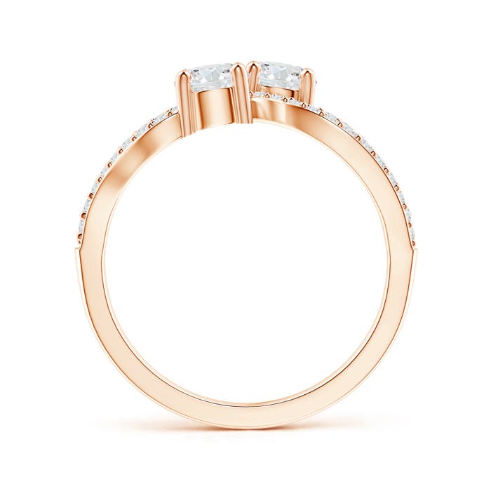 G, VS2 / 1.01 CT / 14 KT Rose Gold