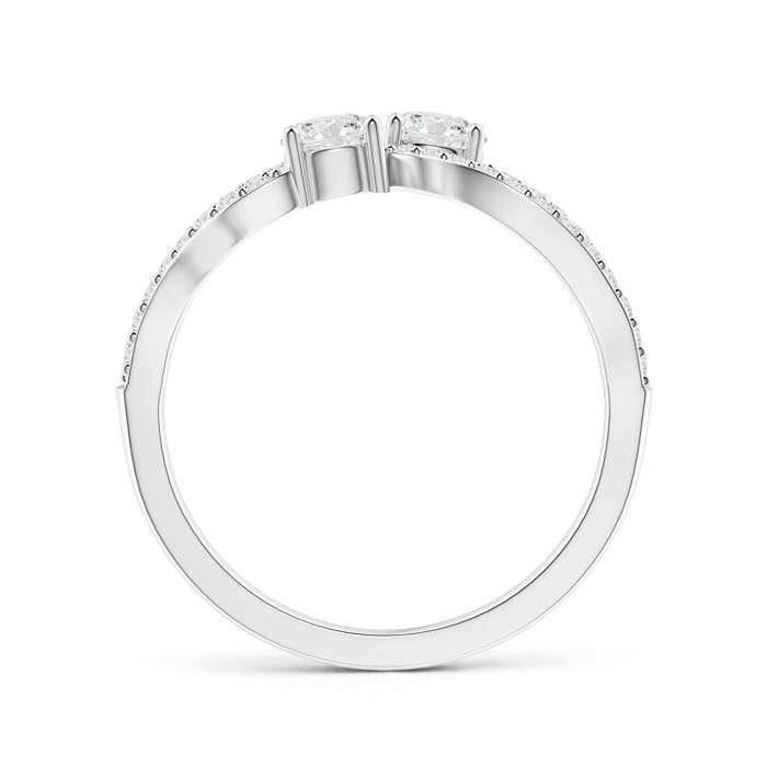 G, VS2 / 0.71 CT / 14 KT White Gold