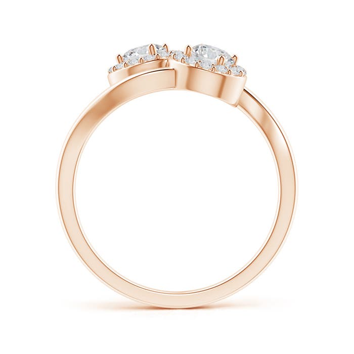 H, SI2 / 0.71 CT / 14 KT Rose Gold