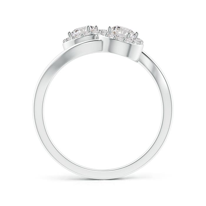 I-J, I1-I2 / 0.71 CT / 14 KT White Gold